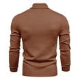 thumbnail image 5 of Awdenio Sweaters for Men Casual Slim Fit Knitted Turtleneck Pullover Long Sleeved Loose Sweaters with Twist Patterned, 5 of 5