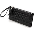 thumbnail image 1 of Cartera de cuero TUNC para mujer Negra Grande Sencillez, 1 of 5