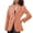 Orange, variant on Casual Blazers for Women 2025 Long Sleeve Notch Lapel Collar Slim Fit Business Casual Work Office Jacket
