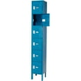 thumbnail image 2 of Six Tier Locker, 12x15x12, 6 Door, Unassembled, Blue, 2 of 6