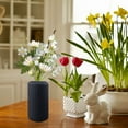 thumbnail image 6 of Elegant Ceramic Hydroponic Vase for Modern Desktop with Transparent Floral Arrangement and Soft Glowing Light, 6 of 7