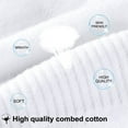 thumbnail image 3 of 6pcs adult men's and women's thin short tube socks sweat-absorbing breathable running leisure cotton socks sports socks - white, 3 of 5