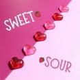 thumbnail image 4 of Limited Edition Valentines Sweet and Sour Gummy Hearts, Strawberry Flavored Candies, Party Favor Candy Gifts, 4oz bags - Pack of 3, 4 of 5