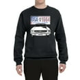 thumbnail image 2 of Wild Bobby, Ford Mustang Country USA 1964 Vintage American License Plate, Cars and Trucks, Unisex Crewneck Graphic Sweatshirt, Black, Small, 2 of 4