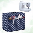 thumbnail image 4 of HELLHERO Spotted Pattern Sewing Machine Dust Cover with Tote Handle and Pocket Reusable Polyester Material Waterproof Covers, 4 of 8