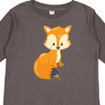 thumbnail image 4 of Inktastic Cute Woodland Animal Fox Boys or Girls Long Sleeve Toddler T-Shirt, 4 of 5