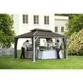 thumbnail image 2 of Sojag Monaco Champagne 12 ft. x 14 ft. Gazebo, 2 of 11