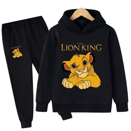 Children's Lion King Set Spring Baby Boy Girl Clothes Casual Simba Hoodies  Pants Set Kids Cartoon Tops + Pants 2 Pieces Sets picture color16 110CM |  Walmart Canada
