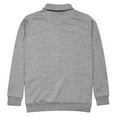 thumbnail image 2 of Angel Reese "Logo" Embroidered Quarter Zip (Carbon Grey, M), 2 of 2