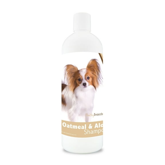 Healthy Breeds Papillon Oatmeal Dog Shampoo with Aloe 16 oz