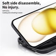 thumbnail image 3 of Shellify Clear Case for iPhone 16, Slim Anti-Scratch Shockproof Translucent Matte TPU+PC Case with Magnetic Invisible Stand,Blue, 3 of 6