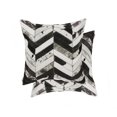 thumbnail image 1 of TORINO CHEVRON COWHIDE PILLOW 18"X18" 2-PACK, 1 of 2