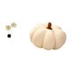 thumbnail image 5 of Cojín decorativo con forma de calabaza y hoja de hierro, pieza de colección, estatua decorativa para escritorio, sofá, cama o armario. Ideal para, 5 of 8