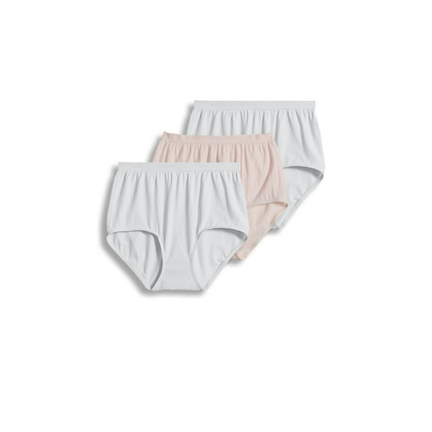 Jockey, Intimates & Sleepwear, Jockey Womens Classic Comfort 3 Briefs  Underwear 0 Cotton White M 23 Nwt