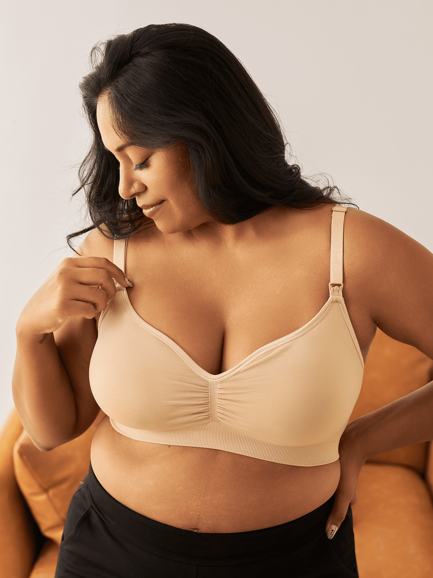 Kindred Bravely Maternity Pullover Nursing Bralette, sizes S-1X, S-1X Busty