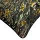 thumbnail image 2 of Funda de almohada decorativa negra de 50 x 50 cm (20 x 20 pulgadas), con estampado jacquard y lentejuelas para sofá, con diseño abstracto moderno para Halloween - Galaxy Glow, 2 of 3