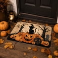 thumbnail image 6 of Halloween Doormat Gothic Door Mat for Front Door, Doormat Outside Entrance, Halloween Pumpkin Ghost Decor for Porch and Entryway, Indoor Outdoor Use,23.62x15.75in, 6 of 7