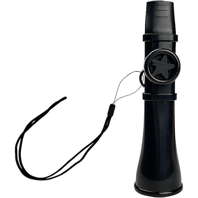 Professional Kazoo for Adults Kids, Upgrade Plastic Kazoos with Adjustable Tone Multi Colors Kazoo Musical Instruments for Guitar, Ukulele, Piano & Violin, Easy to Learn (Black)