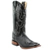 Ferrini Womens Teju Lizard Square Toe Western Cowboy Boots Mid Calf Low Heel 1-2"