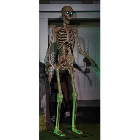 Seasonal Visions MR123682 8 ft. Towering Skeleton with Projection Eye