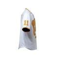 thumbnail image 3 of Jersey Pumas Retro 1980 Old School Sports Para Hombre Talla CH Blanco/dorado, 3 of 3