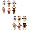 thumbnail image 2 of Cuddly Christmas Friends Bundle 12 Items Plush 9 inch Reindeer, Santa, Snowmen,Bear, Dogs, and Penguins, 2 of 11