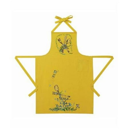 

Peking Handicraft 02JJ105C Always Kiss The Cook Apron - Pack of 2