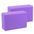 thumbnail image 1 of EXERZ Yoga Blocks 2pcs Gym Bricks High Density EVA Foam, 1 of 4
