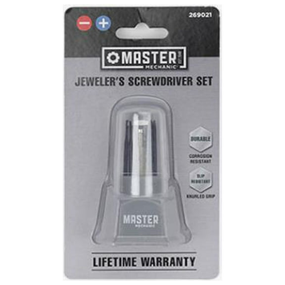 Master Mechanic GSTV20200304 5 Blade Jeweler's Screwdriver Set - Quantity 4