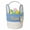 Blue, variant on Easter Bunny Basket, Easter Egg Hunt Bucket, Rabbit Storage Basket With Wooden Tags, Easter Gifts.(Purple)