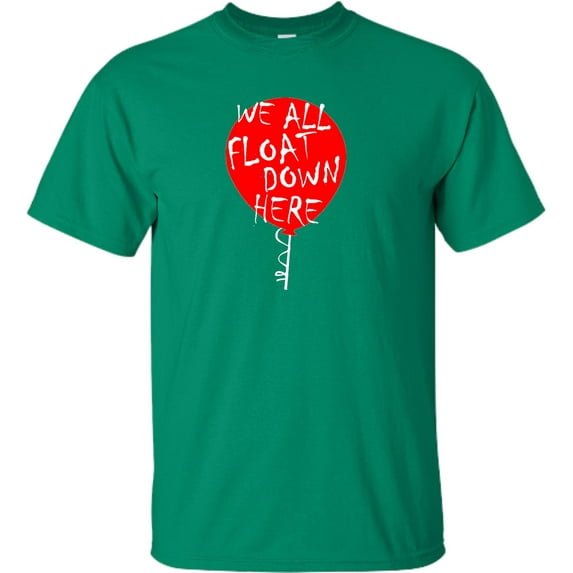 Adult We All Float Down Here Red Balloon T-Shirt