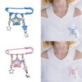 thumbnail image 2 of Osdhezcn Fashionable Starry Shape Brooch Clips Star Fringe Breastpin for Shirts and Pants, 2 of 10