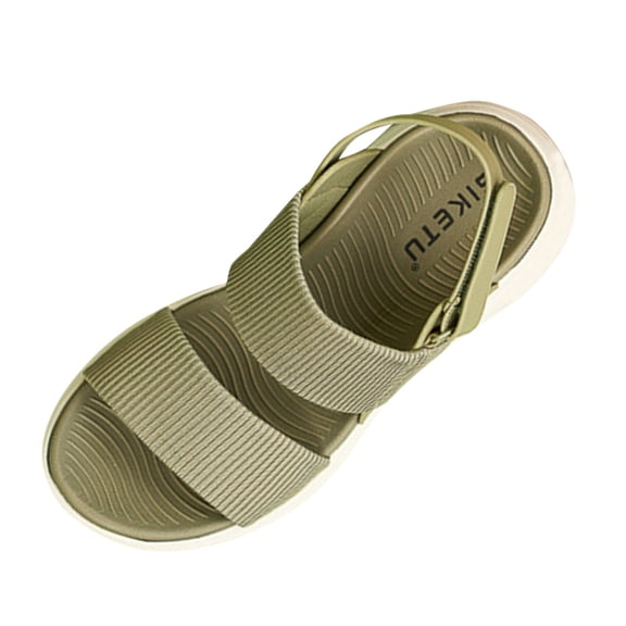 CAICJ98 Womens Sandlas Thick Sole Sandals Lightweight Anti Slip Comfortable Casual Sports Casual Women Shoes Green,8.5