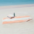 thumbnail image 7 of Mainstays Pink Scallops & Stripes Cotton Blend Beach Towels (2 count), 7 of 7