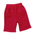 thumbnail image 2 of NAISIBABY Girls Casual Shorts, Cotton Solid Color Elastic Waistband Kids Shorts with Pockets Hot Pink 3-4T, 2 of 3