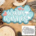 thumbnail image 1 of Troquel metálico Sznilindm Warm Wishes para scrapbooking, 1 of 5