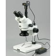 thumbnail image 3 of AmScope 3.5X-45X Trinocular Dissecting Zoom Stereo Microscope with 144-LED 4-Zone Light New, 3 of 4