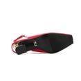 thumbnail image 5 of Ninety Union LORAINE Metal Heel Slingback, Red, 9, 5 of 5