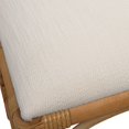 thumbnail image 7 of Uttermost Laguna 20.5" Transitional Fabric & Wood Bench in White/Natural, 7 of 7