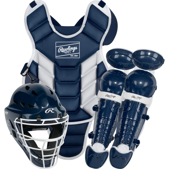 Rawlings Players 3 Series Catcher’s Gear Set | Youth, Junior, T-Ball Sizes