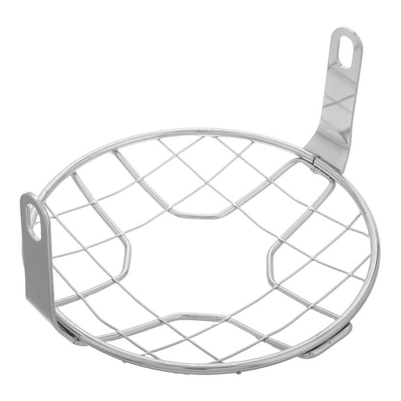 Masteelf Vintage Motorcycle Headlight Guard Covers Lens Protector For Front Light Universal Headlamp Shield For Scooter And Bikes