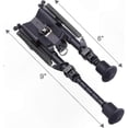 thumbnail image 3 of Adjustable Folding Bipod for Hunting Rifles with Swivel Mount for Accurate Shooting Support, 3 of 5