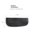 thumbnail image 4 of two sets 3 Pieces Shoulder Crotch Pad Compatible with Car Seat Stroller High Chair, Harness & Strap Comfort Cushion （black）, 4 of 5
