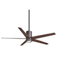 thumbnail image 2 of Ceiling Fan With Light Kit In Contemporary Style 17.75 Inches Tall By 56 Inches Wide-Oil Rubbed Bronze Finish-Medium Maple Blade Color Minka Aire, 2 of 2