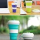 thumbnail image 4 of 550ml Silicone Folding Coffee Cup Car Retractable Water Cup Portable Silicone Kettle Student Kettle black, 4 of 5