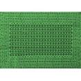 thumbnail image 1 of Ahgly Company Indoor Rectangle Southwestern Emerald Green Country Area Rugs, 8' x 10', 1 of 4