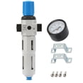 thumbnail image 2 of Compressed Air Filter Valve, Aluminum Alloy 1.6Mpa Pressure Reducing Air Valve, Bracket Installation For Industry, 2 of 8