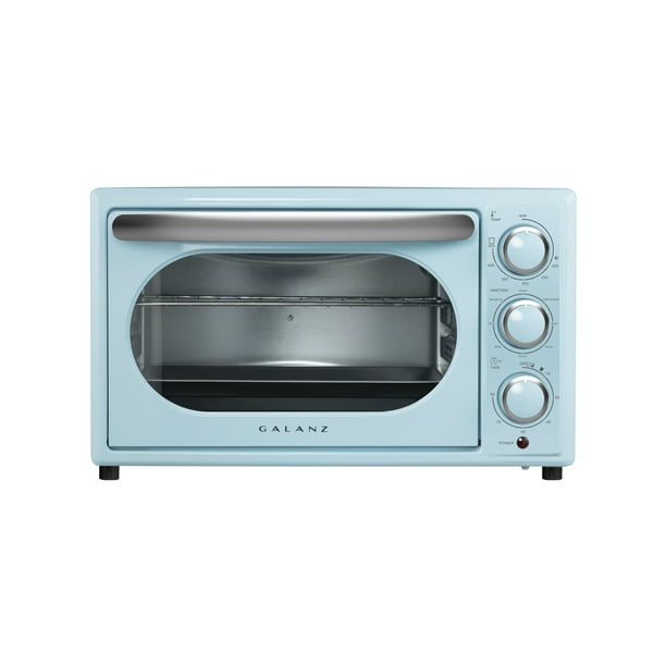 Galanz 0.9 Cu. ft. Retro Bebop Blue Convection Toaster Oven Walmart