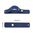 thumbnail image 2 of 2 Pcs Soporte de Dedo para Teléfono, Correa de Silicona para la Mayoría de los Smartphones, Color Púrpura, Azul Oscuro, 2 of 7