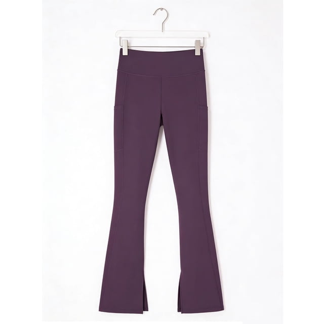 HongQid Pantalon Bootcut pour Femmes Leggings Évasés Randonnée Pantalon de Yoga Legging Pantalon de Travail